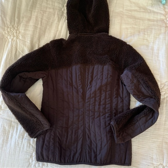 Patagonia Retro Pile fleece zip up jacket hoodie with hood and pockets womens S - Picture 7 of 14